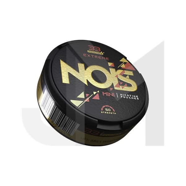 50mg NOIS Mini Extreme Nicotine Pouches - 33 Pouches