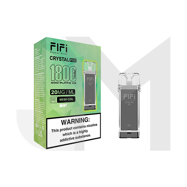 FLFI Crystal Replacement Pods 1800 Puffs 2ml