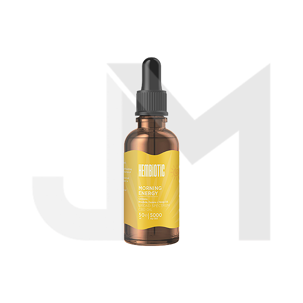 Hembiotic 5000mg Broad-Spectrum Bulk Functional CBD Oil - 50ml
