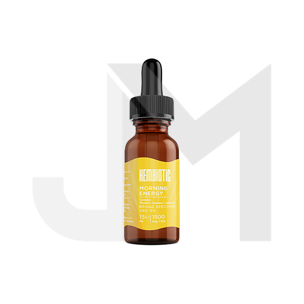 Hembiotic 1500mg Broad-Spectrum Functional CBD Oil - 15ml