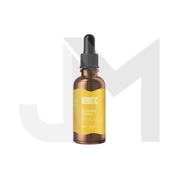 Hembiotic 2500mg Broad-Spectrum Bulk Functional CBD Oil - 50ml