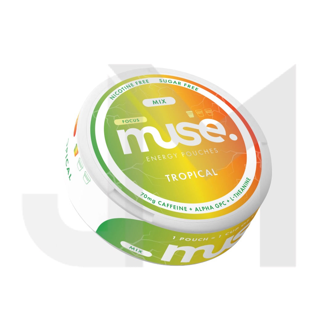 70mg Muse Focus Energy Pouches (UK Made) - 20 Pouches