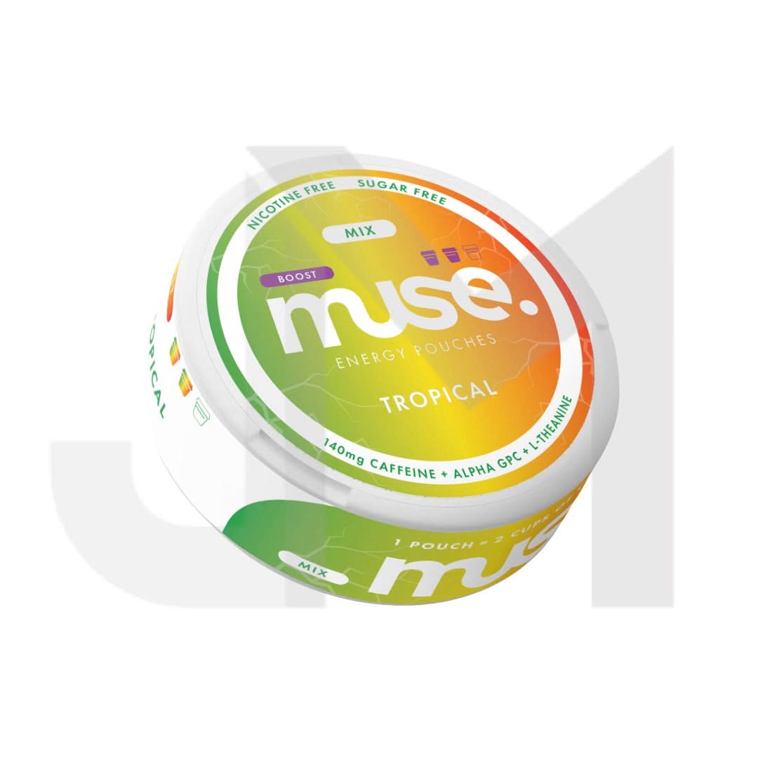 140mg Muse Boost Energy Pouches (UK Made) - 20 Pouches (Buy 2 Get 1 Free)