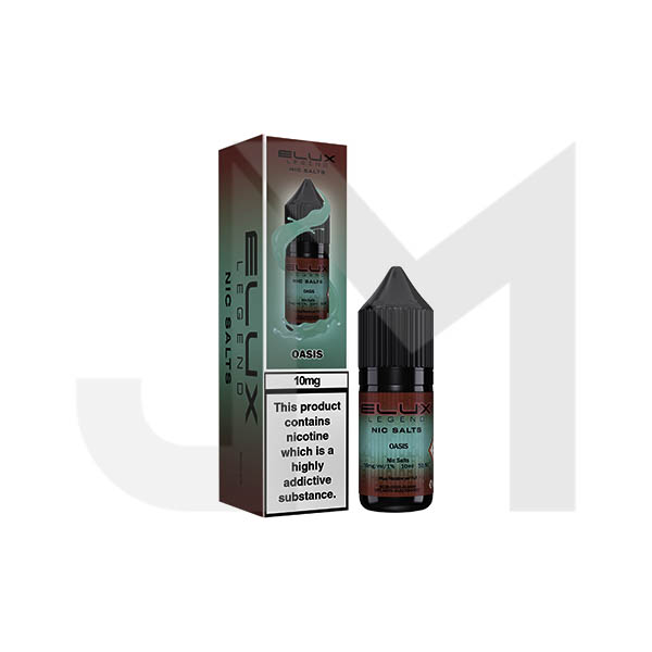 10mg Elux Legend 10ml Nic Salts (50VG/50PG) - Stoptober Special Offer!