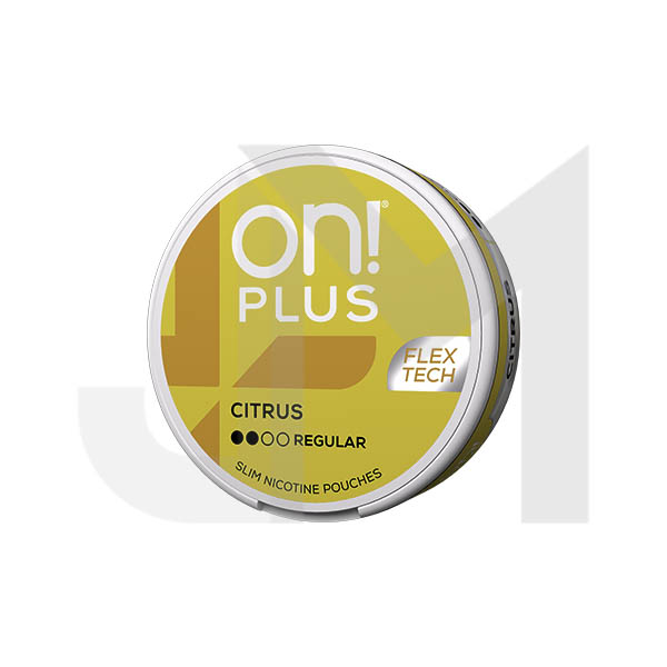 6mg On! Plus Regular Nicotine Pouches - 20 Pouches
