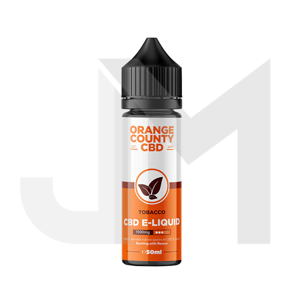 Orange County CBD 1500mg Broad Spectrum CBD E-liquid 50ml (60VG/40PG)