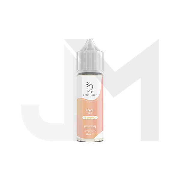 Bulk Buy 0mg EFFIN Juice 50ml Shortfill (50VG/50PG) - Multipacks (10, 25 & 50) - Stoptober Special Offer!