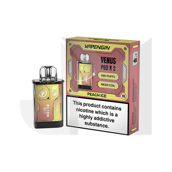 20mg Vapengin Venus Prefilled Pods 1200 Puffs - 2 Pcs