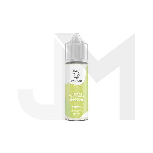 Bulk Buy 0mg EFFIN Juice 50ml Shortfill (50VG/50PG) - Multipacks (10, 25 & 50) - Stoptober Special Offer!