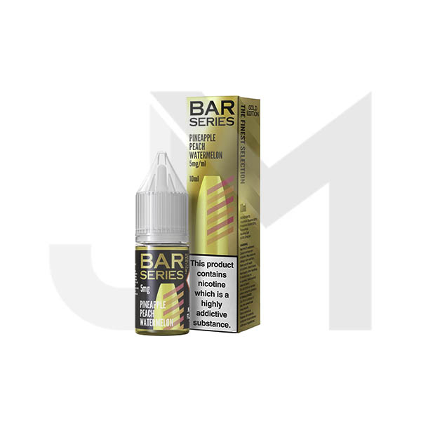 5mg Bar Series Gold Edition 10ml Nic Salt (50VG/50PG)