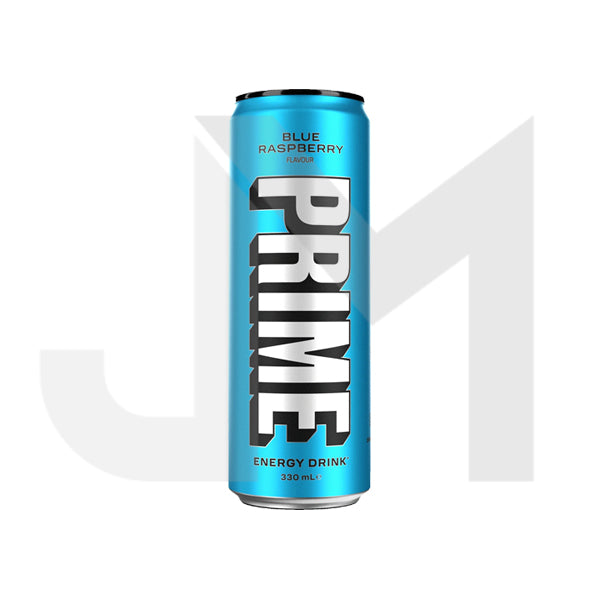 PRIME Energy USA Blue Raspberry Drink Can 355ml - Best Before date