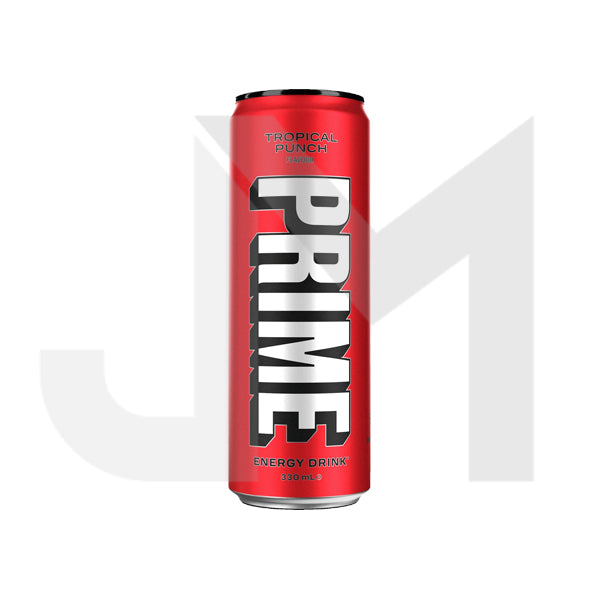 PRIME Energy USA Tropical Punch Drink Can 355ml - Past Best Before date