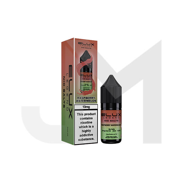 10mg Elux Legend 10ml Nic Salts (50VG/50PG) - Stoptober Special Offer!