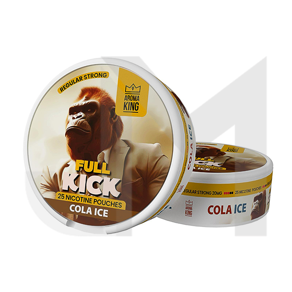 20mg Aroma King Full Kick Nicotine Pouches - 25 Pouches