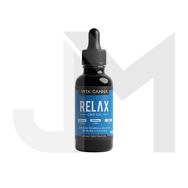 Vita Canna 1400mg Broad Spectrum Functional CBD C8 MCT Oil - 30ml (Buy 1 Get 1 Free)