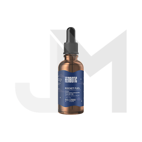 Hembiotic 2500mg Broad-Spectrum Bulk Functional CBD Oil - 50ml
