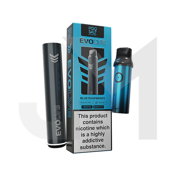 20mg Pod Salt Evolve Pen Starter Kit  600 Puff