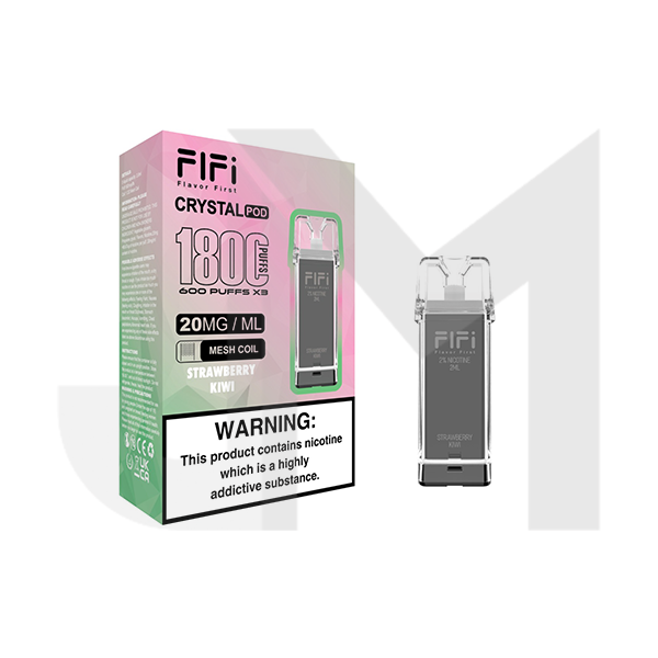 FLFI Crystal Replacement Pods 1800 Puffs 2ml