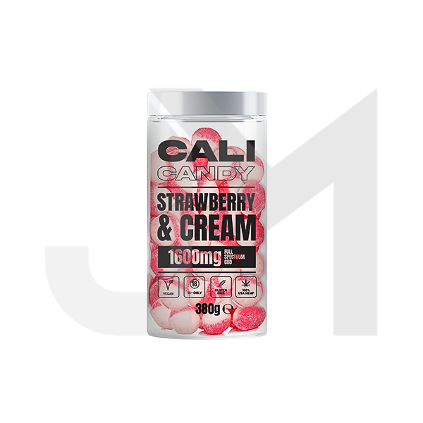 CALI CANDY 1600mg Full Spectrum CBD Vegan Sweets (Large) - 10 Flavours
