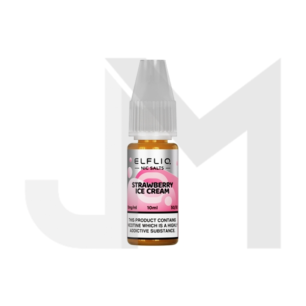 5mg ELFLIQ By Elf Bar 10ml Nic Salt (50VG/50PG) - Stoptober Special Offer!