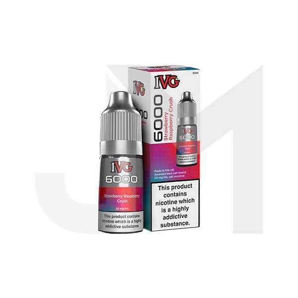 10mg IVG 6000 10ml Nic Salts (50VG/50PG)