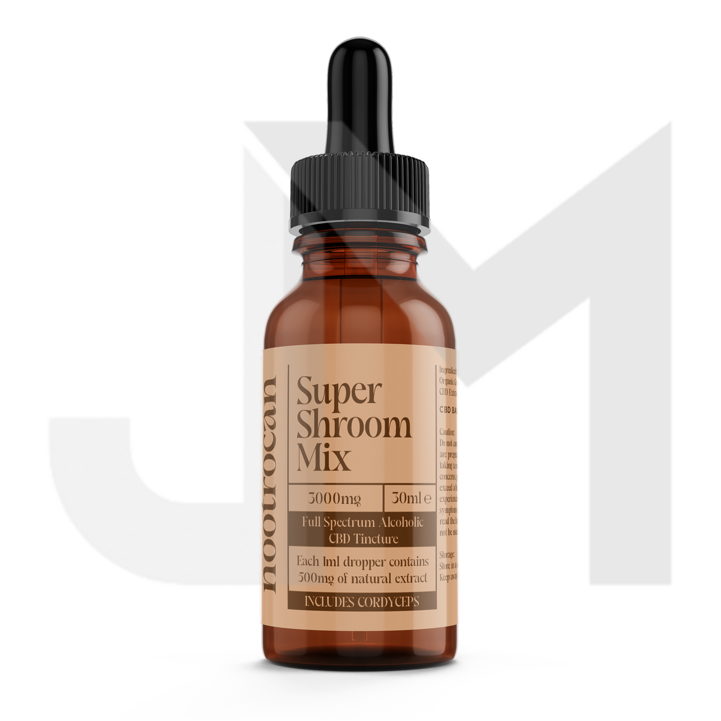 Nootrocan 3000mg 10% Full-Spectrum CBD Nootropic Tincture - 30ml