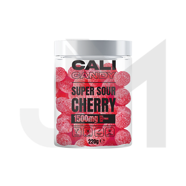 CALI CANDY MAX 1500mg Full Spectrum CBD Vegan Sweets - 10 Flavours