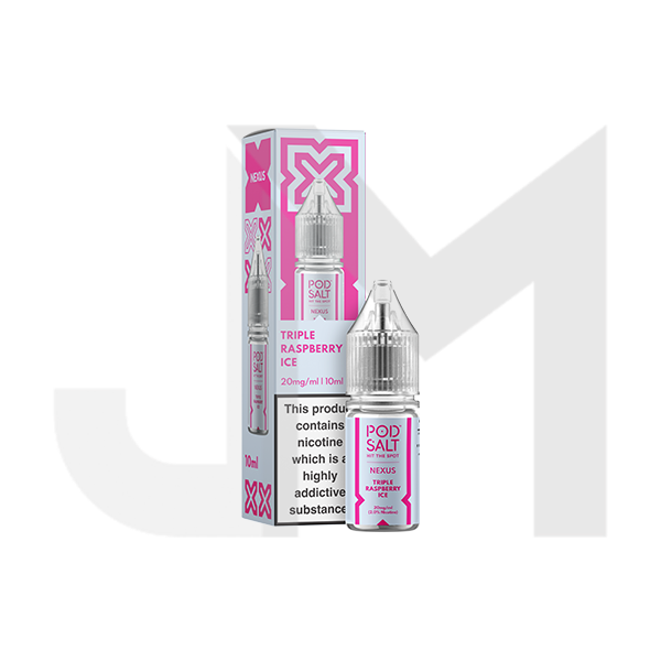 10mg Pod Salt Nexus 10ml Nic Salt (50VG/50PG)