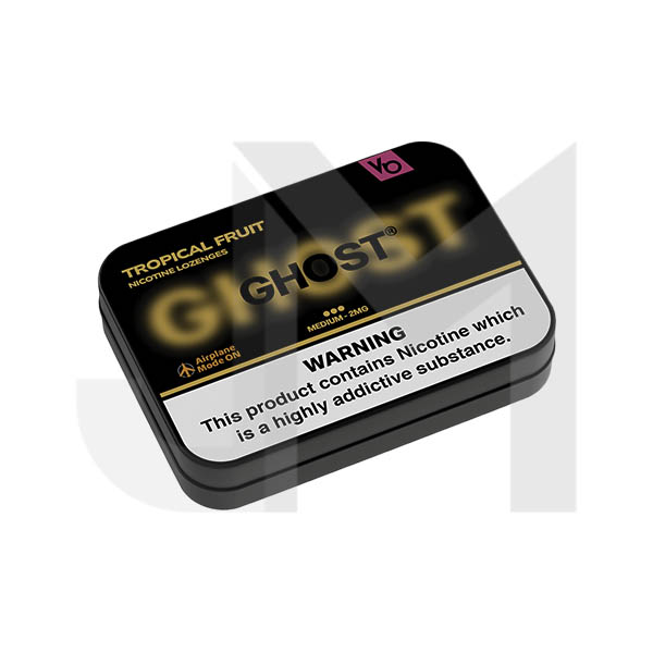 2mg Ghost By Vapes Bars Medium Nicotine Lozenges - 20 Lozenges