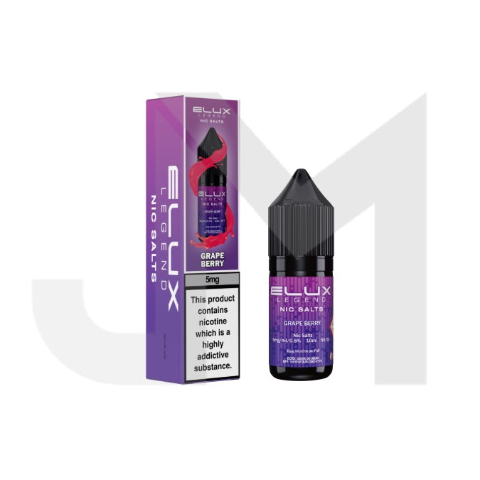 5mg Elux 10ml Nic Salt (50VG/50PG) - Stoptober Special Offer!