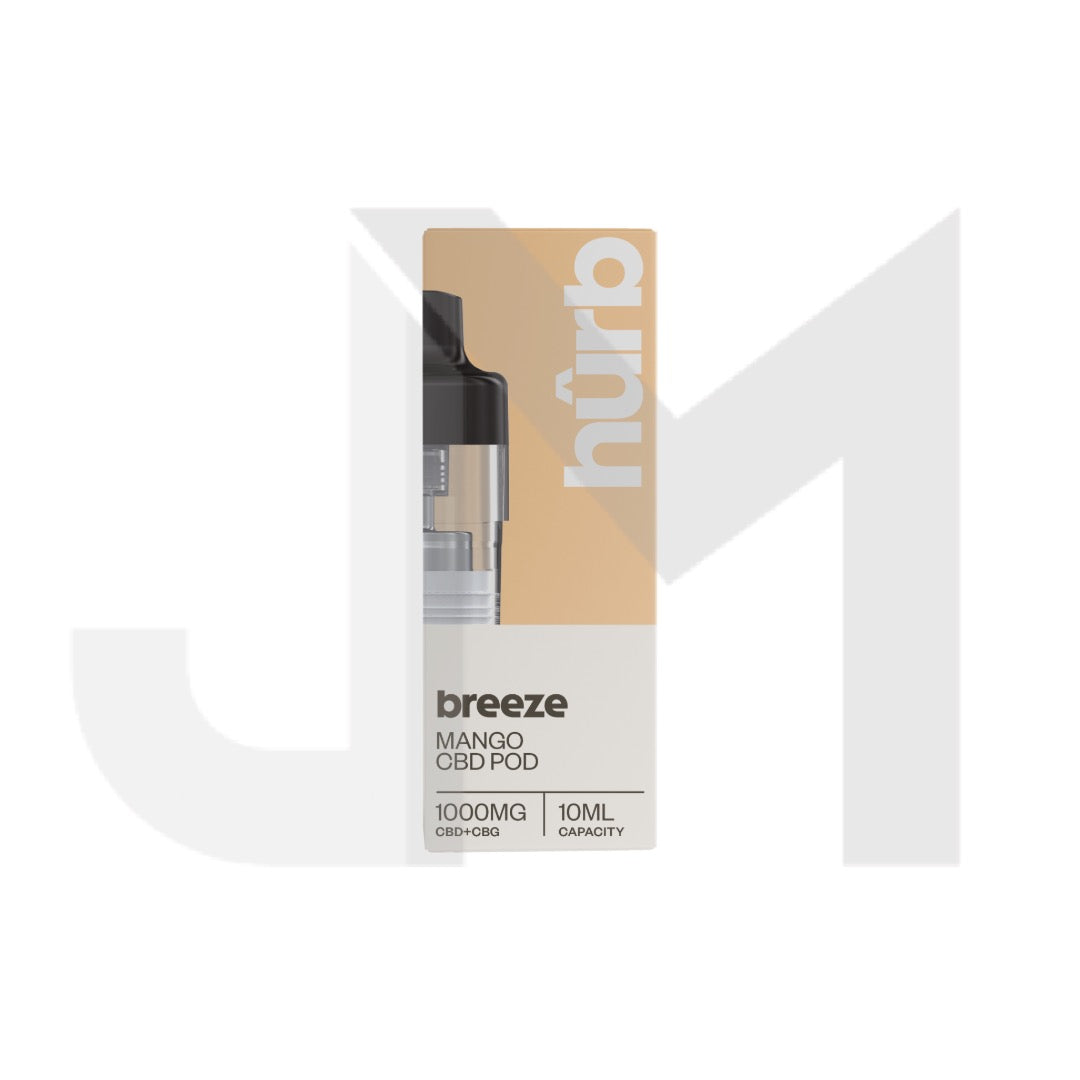 Hurb Breeze CBD 1000mg Pre-filled Pod 10ml