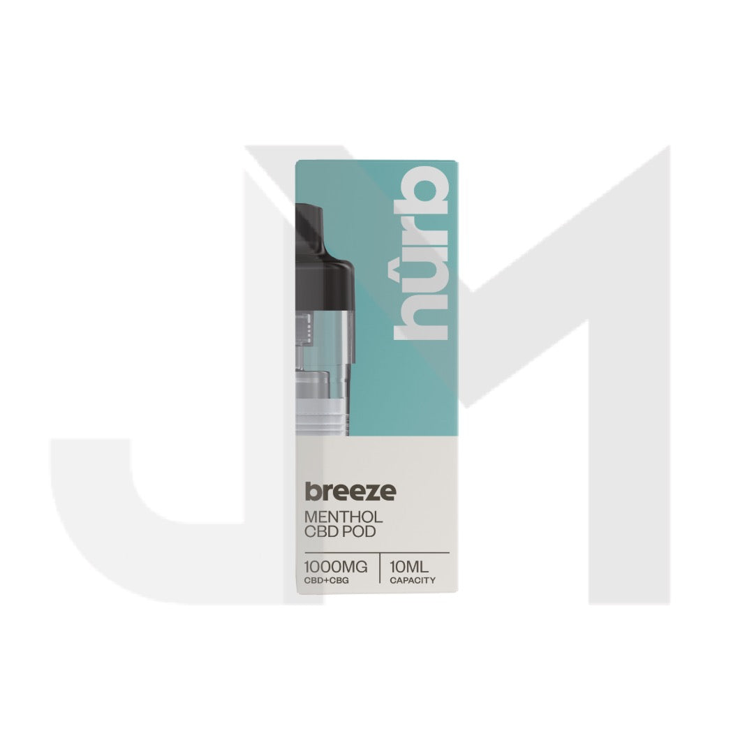 Hurb Breeze CBD 1000mg Pre-filled Pod 10ml