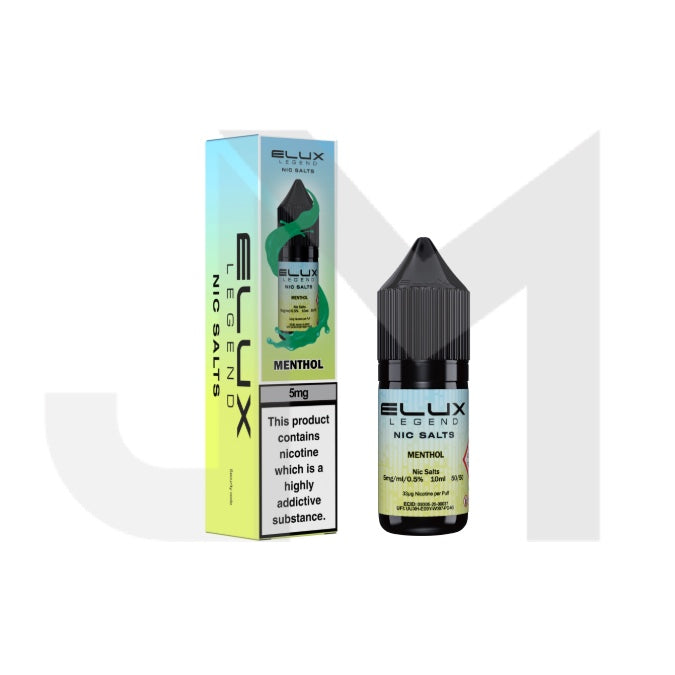 5mg Elux 10ml Nic Salt (50VG/50PG) - Stoptober Special Offer!