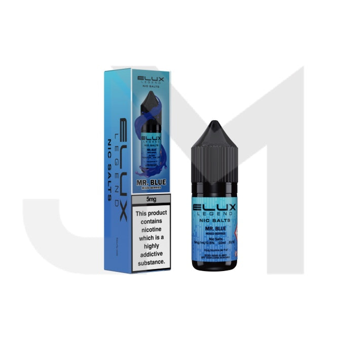 5mg Elux 10ml Nic Salt (50VG/50PG) - Stoptober Special Offer!