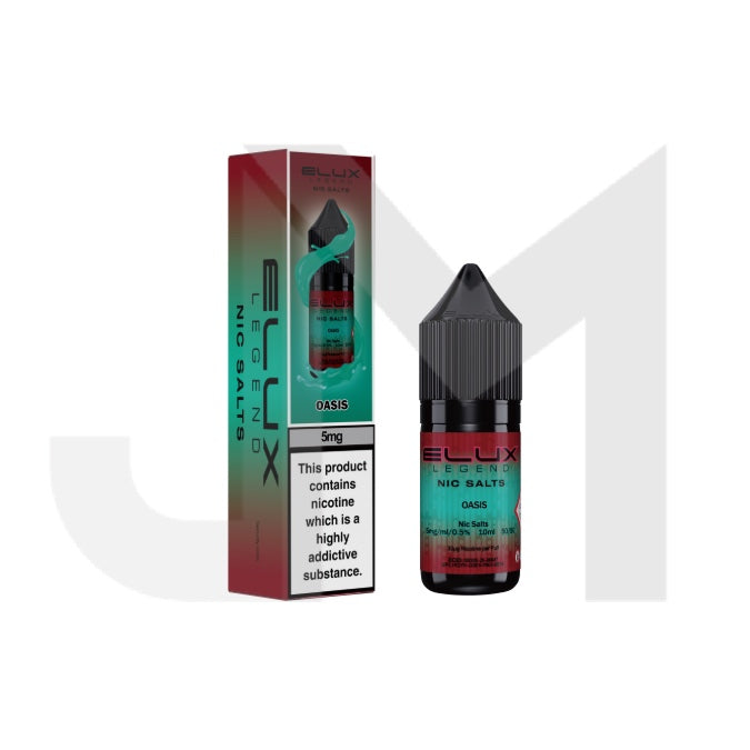5mg Elux 10ml Nic Salt (50VG/50PG) - Stoptober Special Offer!