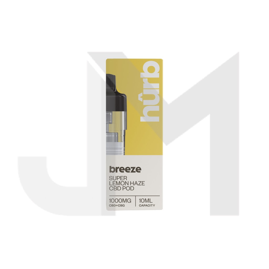 Hurb Breeze CBD 1000mg Pre-filled Pod 10ml