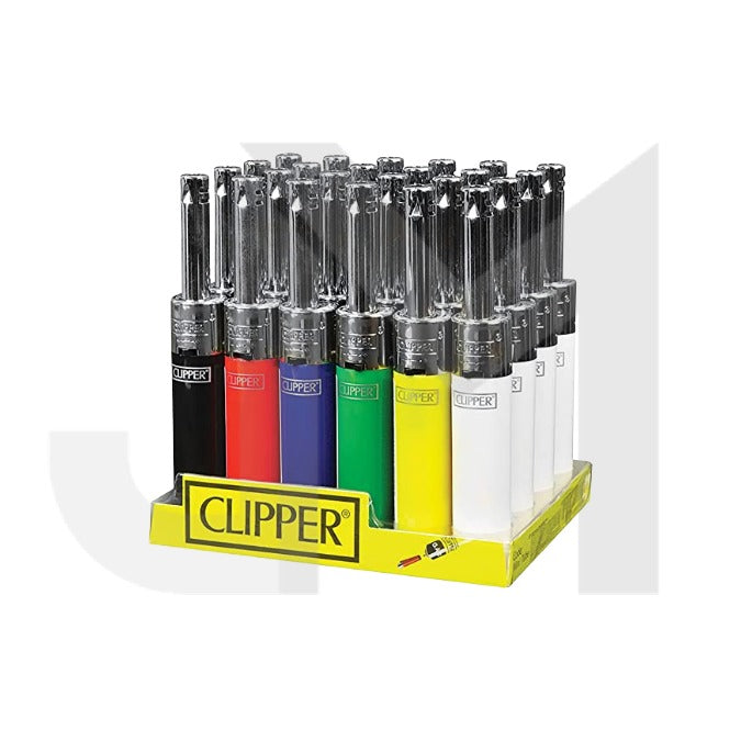 Clipper Mini Tube+ Branded Blister Mixed Colours Lighters - MTM1L118BC