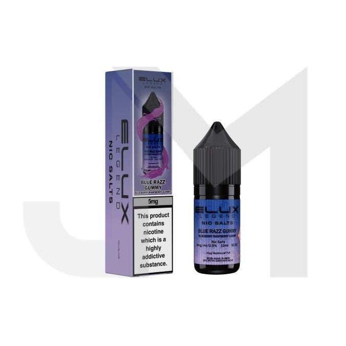 5mg Elux 10ml Nic Salt (50VG/50PG) - Stoptober Special Offer!