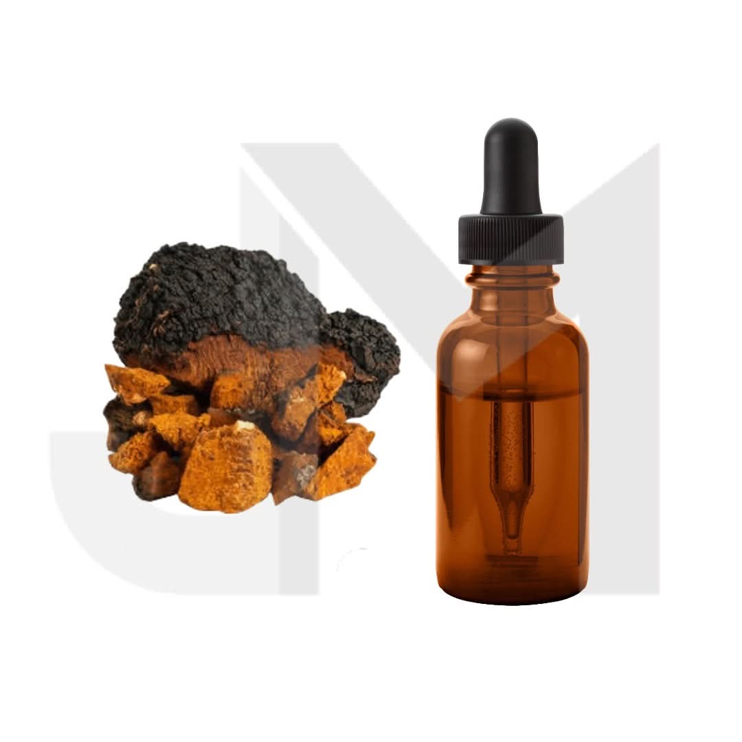 Bulk Pure 20% - 60% Chaga Mushroom Tincture Wholesale UK