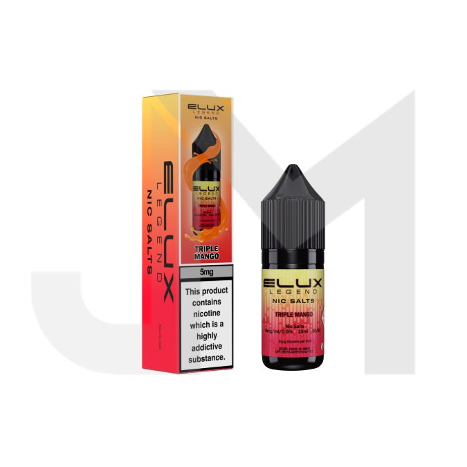 5mg Elux 10ml Nic Salt (50VG/50PG) - Stoptober Special Offer!