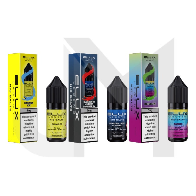 5mg Elux 10ml Nic Salt (50VG/50PG) - Stoptober Special Offer!