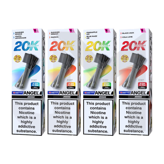 20mg Angel 20K Pods By Vapes Bars Holiday Edition Prefilled Pods