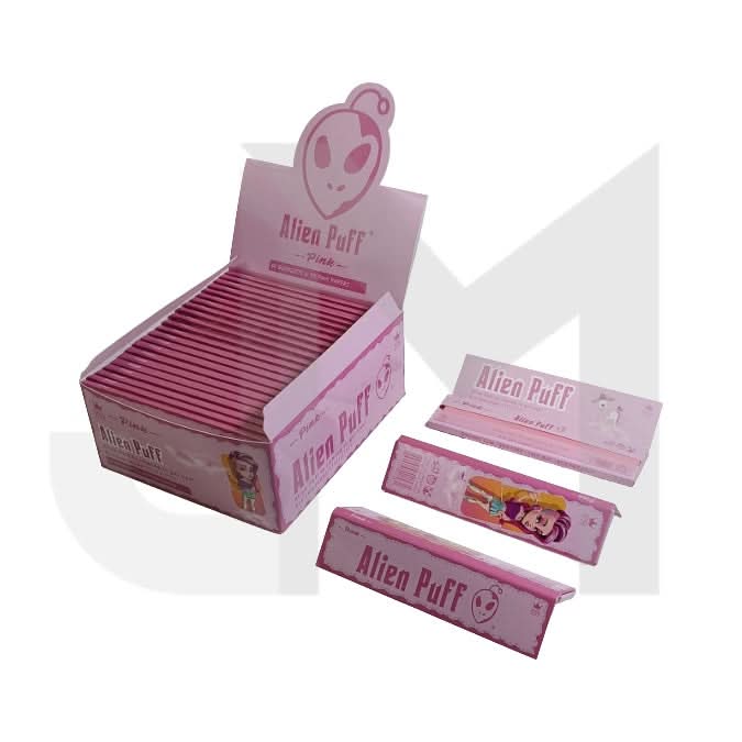 Alien Puff Pink Kingsize 50 Booklets (HP2103-50)
