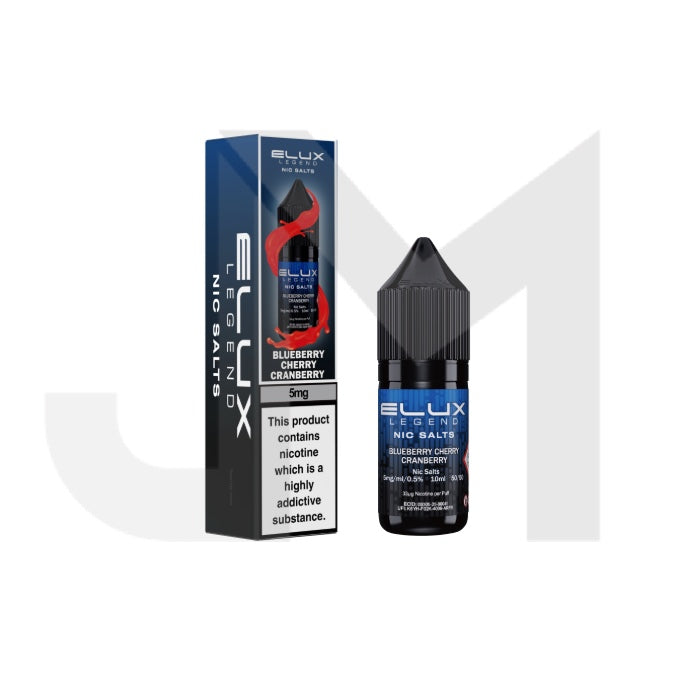 5mg Elux 10ml Nic Salt (50VG/50PG) - Stoptober Special Offer!