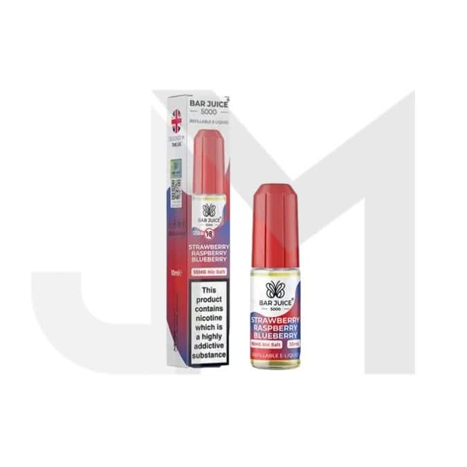 10mg Bar Juice 5000 Nic Salts 10ml (40VG/60PG)