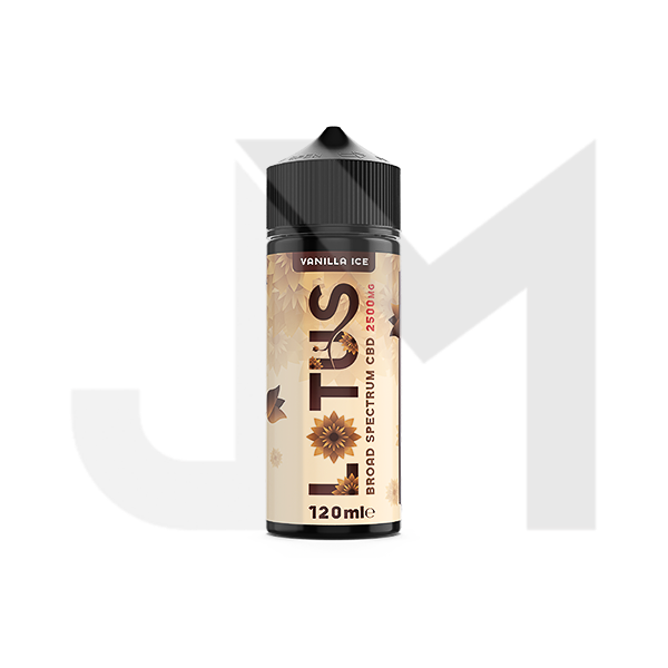 Lotus Leaf CBD 2500mg CBD Broad-Spectrum E-liquid 100ml (70VG/30PG)