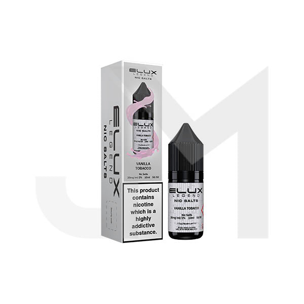 10mg Elux Legend 10ml Nic Salts (50VG/50PG) - Stoptober Special Offer!