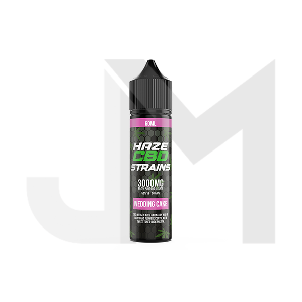 Haze CBD Strains 3000mg CBD E-Liquid 50ml Shortfill 0mg (50VG/50PG)