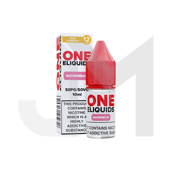 12mg One E-Liquids Flavoured Nicotine E-Liquid 10ml (50VG/50PG)