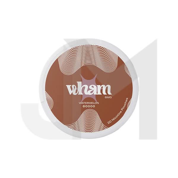 6mg Wham Regular Nicotine Pouch - 20 Pouches (Buy 1 Get 1 Free)